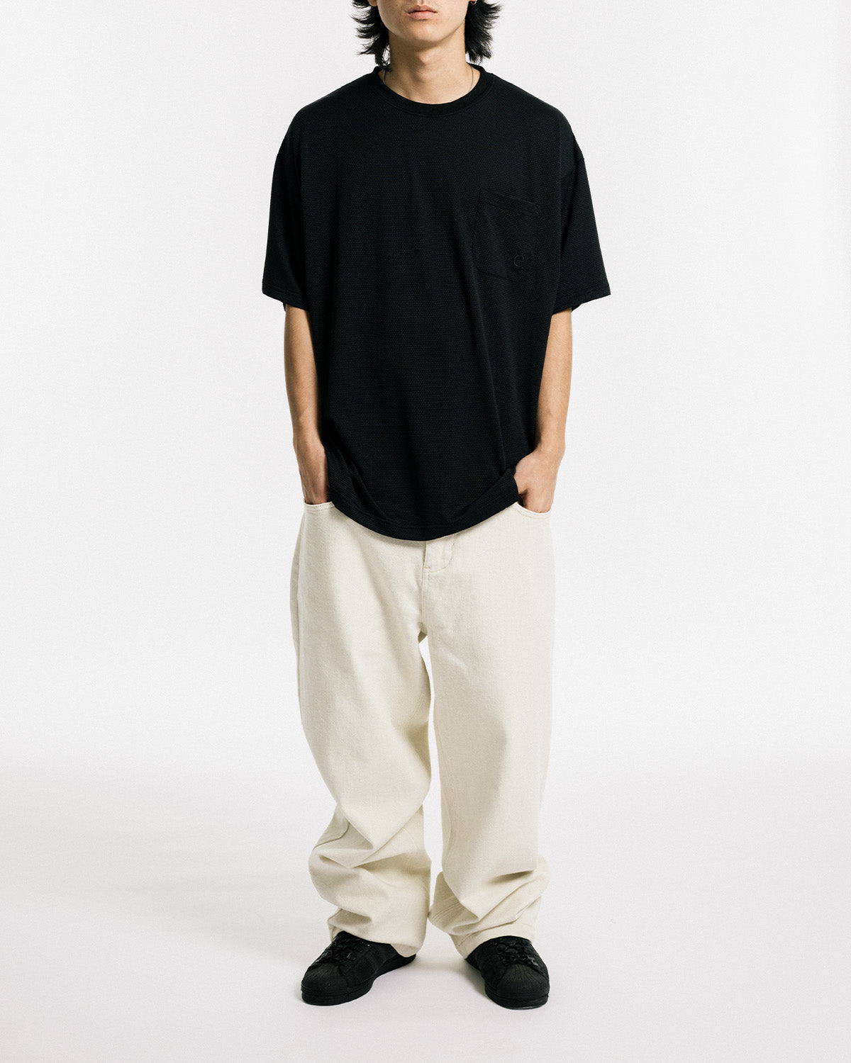 STRETCH FIBER 2.5 TEE - BLACK