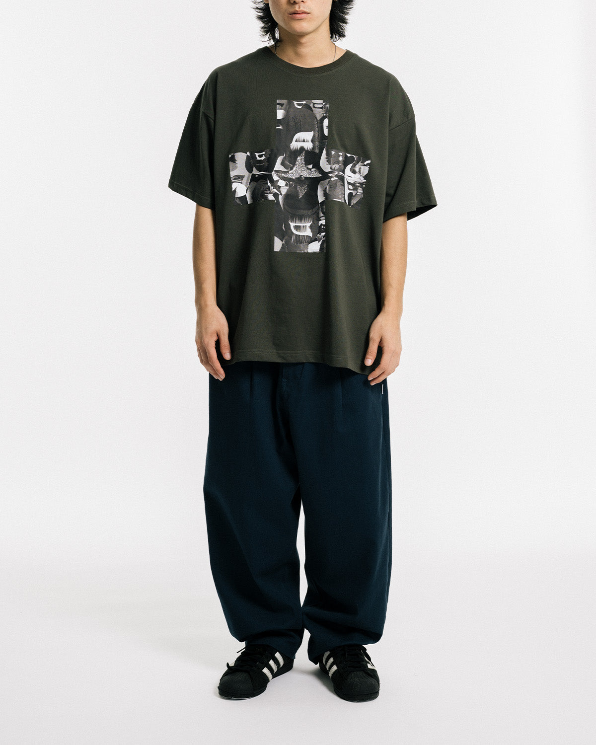 SHURIKEN CAPSULE TECH TEE - CHARCOAL