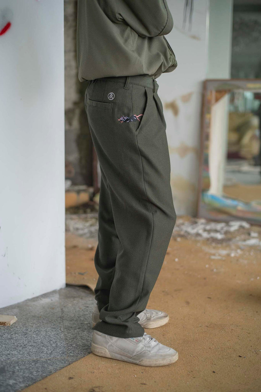 PIQUE RAT PANTS
