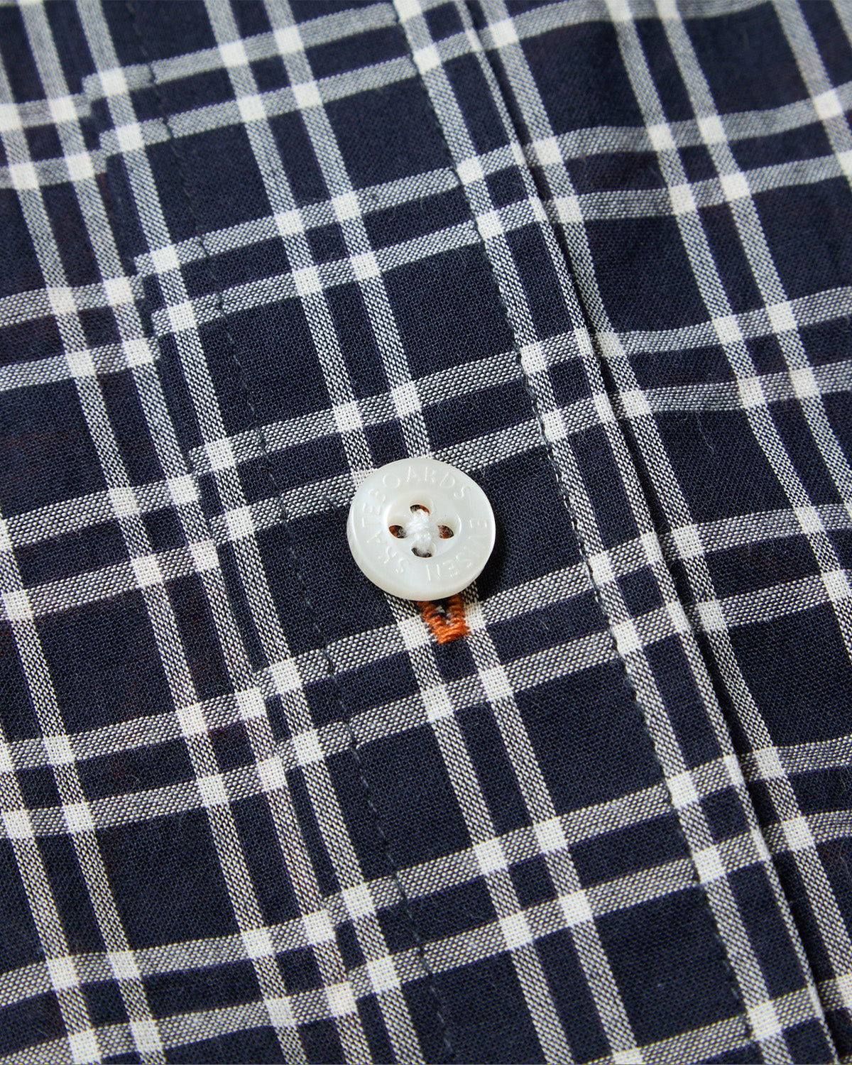 OVERLAND CHECK SHIRT - BLACK