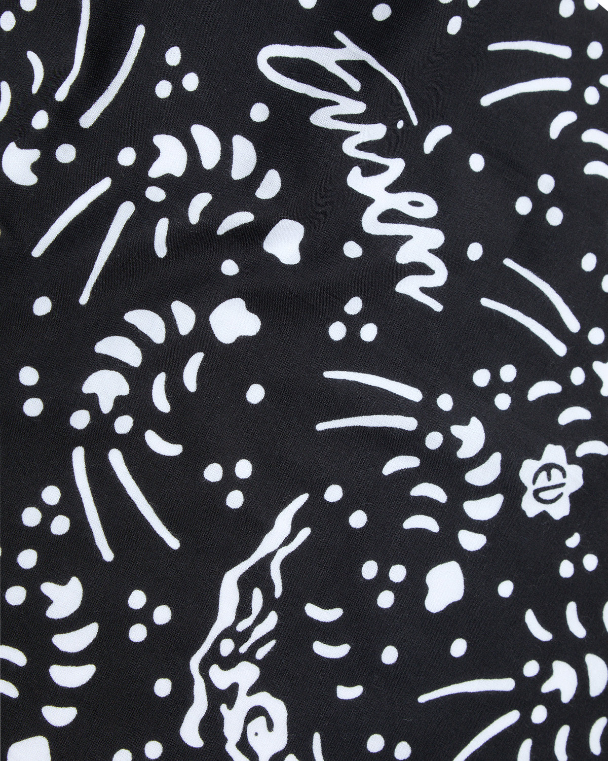 SHRIMP CHIRASHI TENUGUI - BLACK