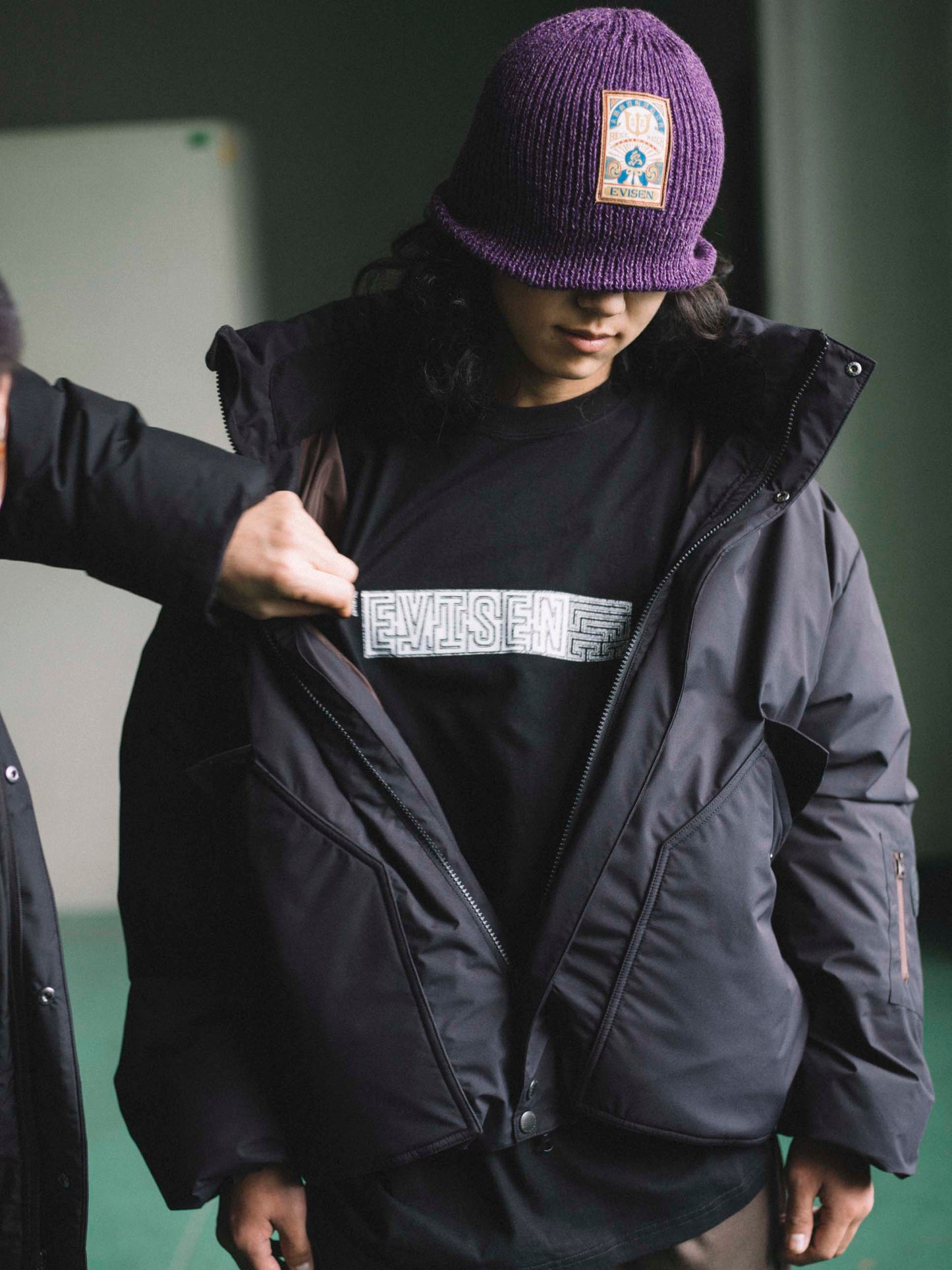 BEST MATCH LABEL BEANIE - BROWN