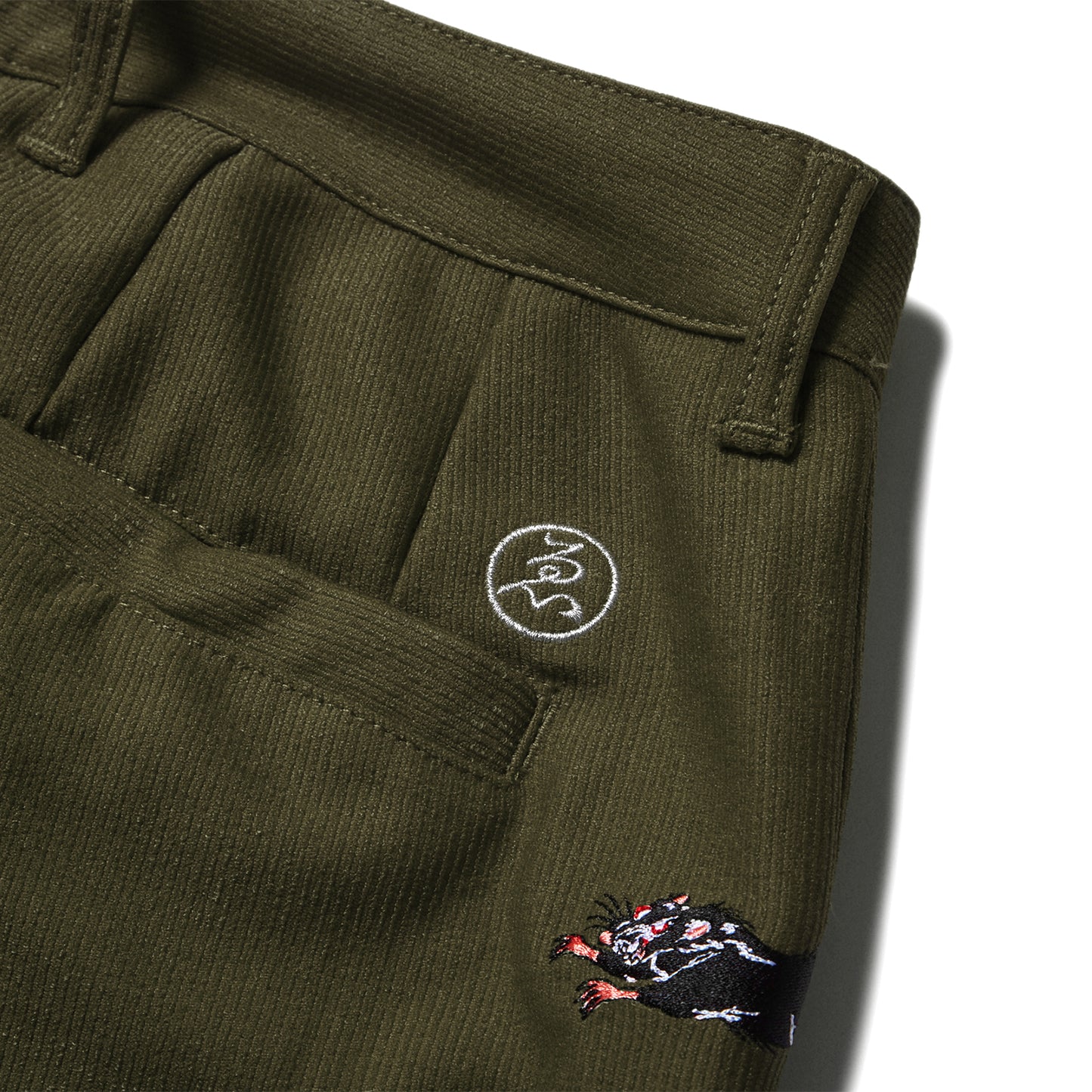PIQUE RAT PANTS