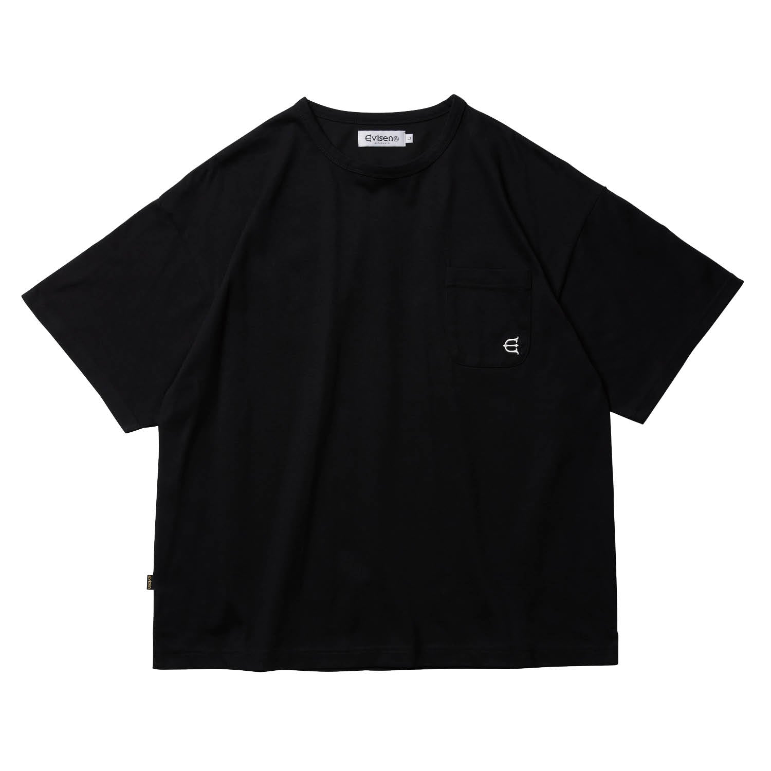 STRETCH FIBER T-SHIRT - BLACK