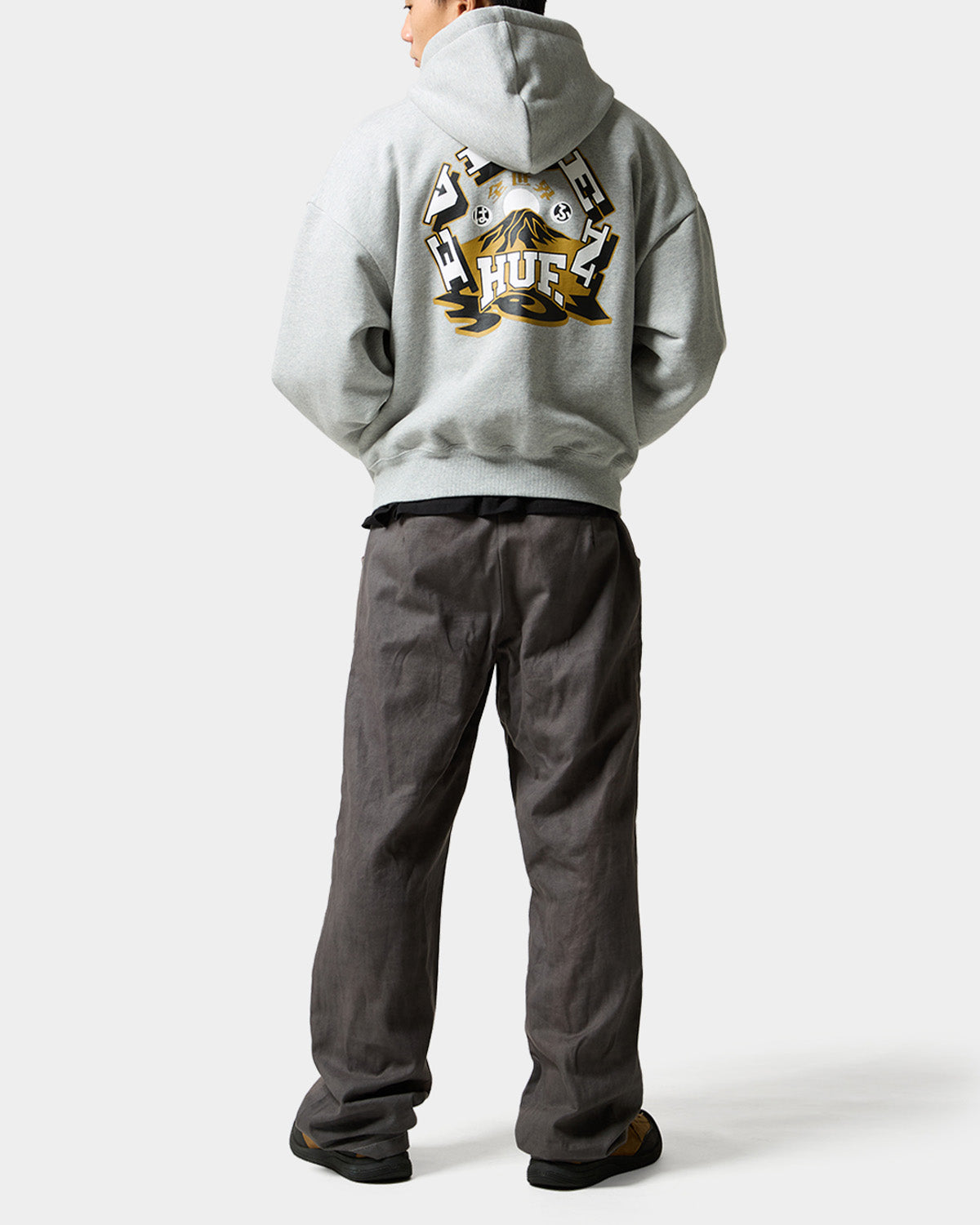 HUF x EVISEN HUFUJI ZIP HOODIE