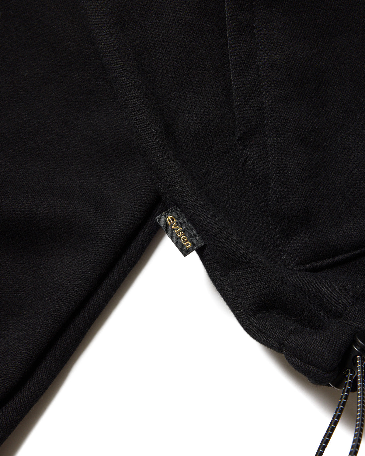 MIND LAND HALF ZIP SWEAT - BLACK
