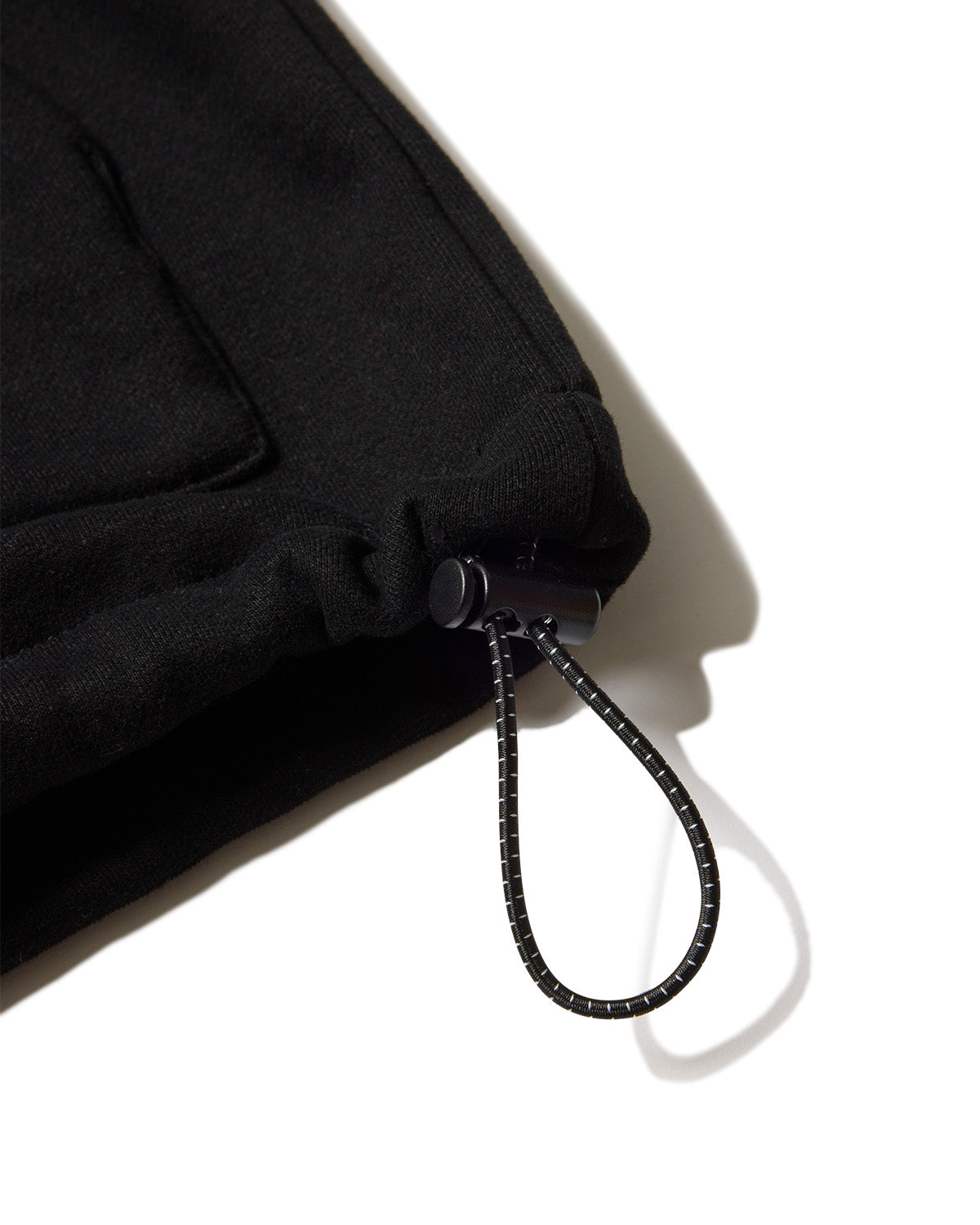 MIND LAND HALF ZIP SWEAT - BLACK