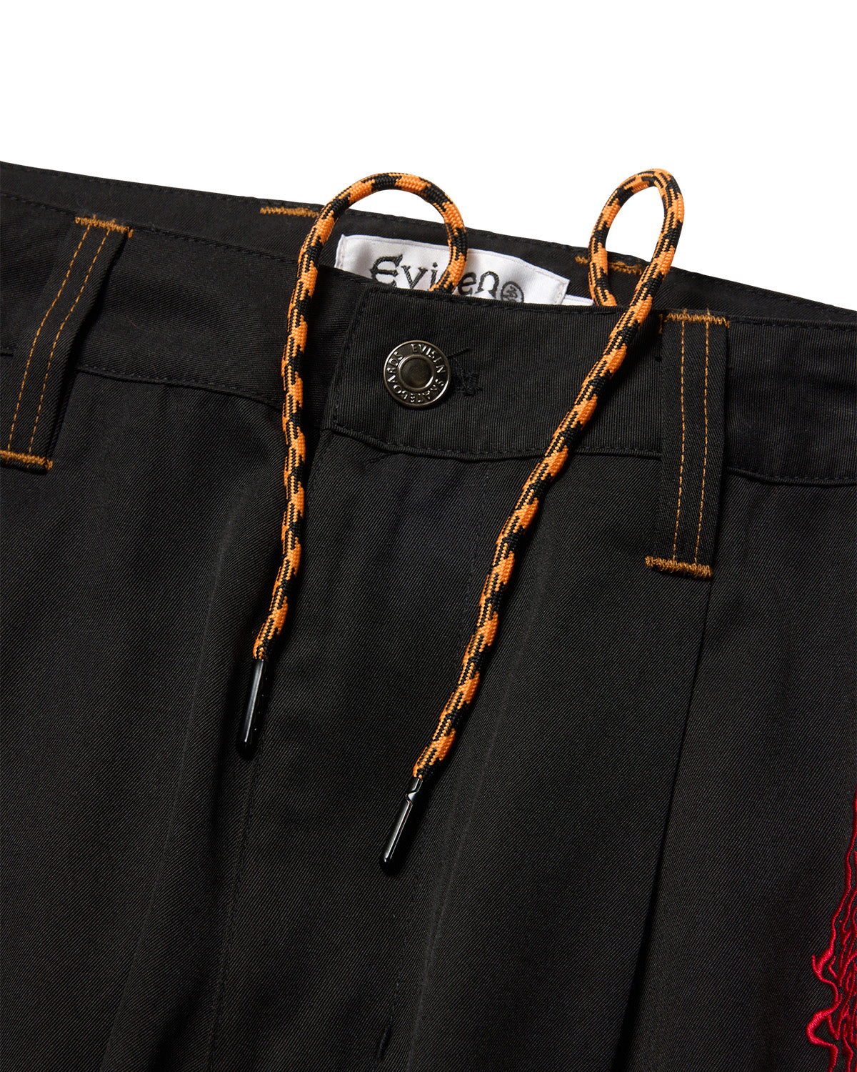FIRE BOHEMIAN PANTS - BLACK