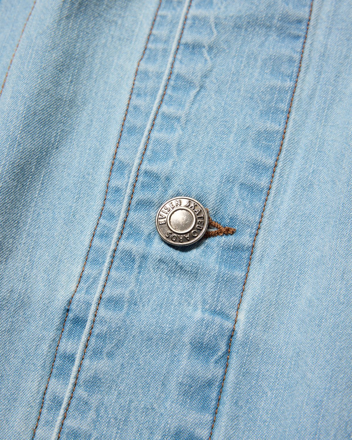 2ND CHAMBRAY DENIM SHIRT - BLUE
