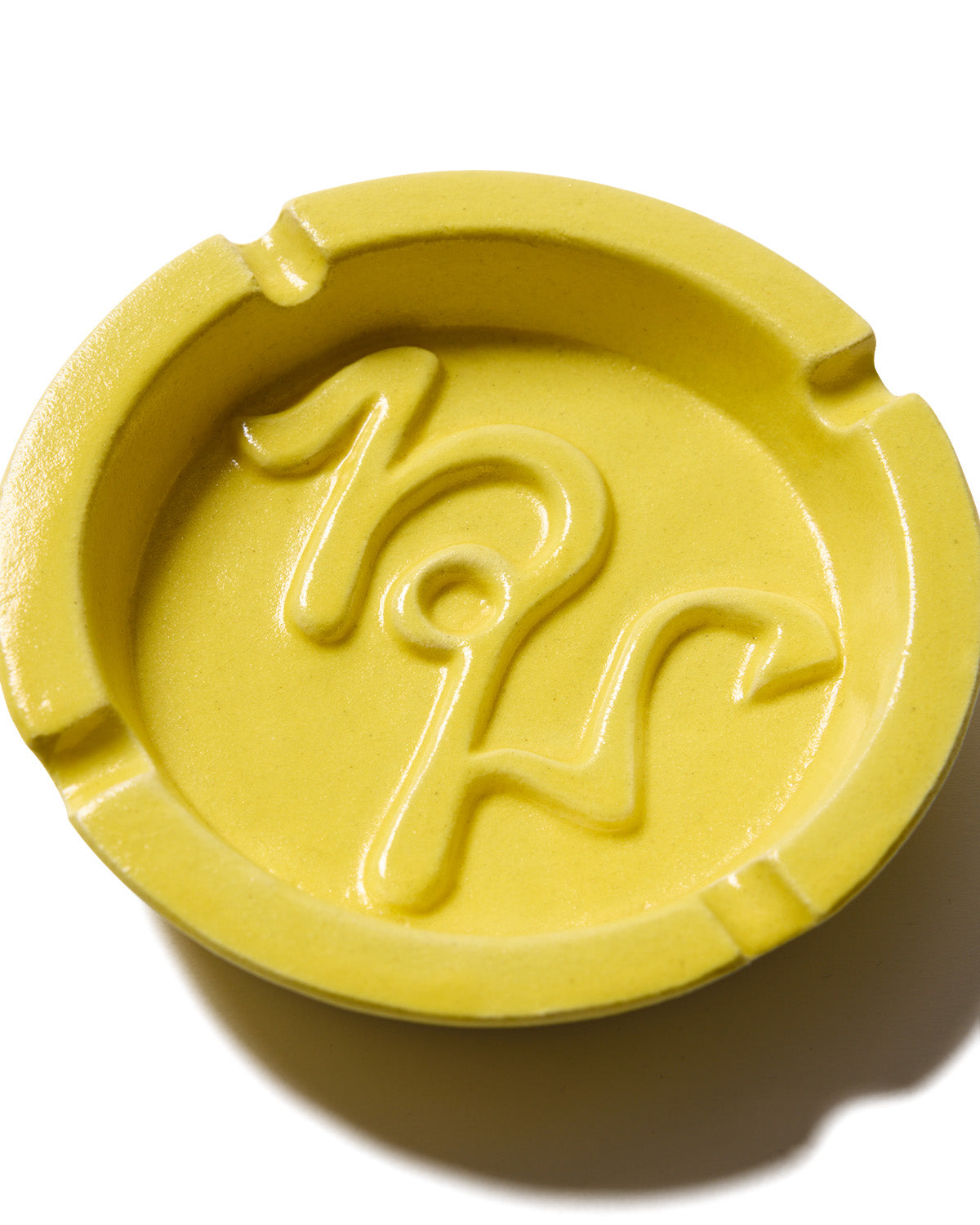 WYE ASHTRAY - YELLOW