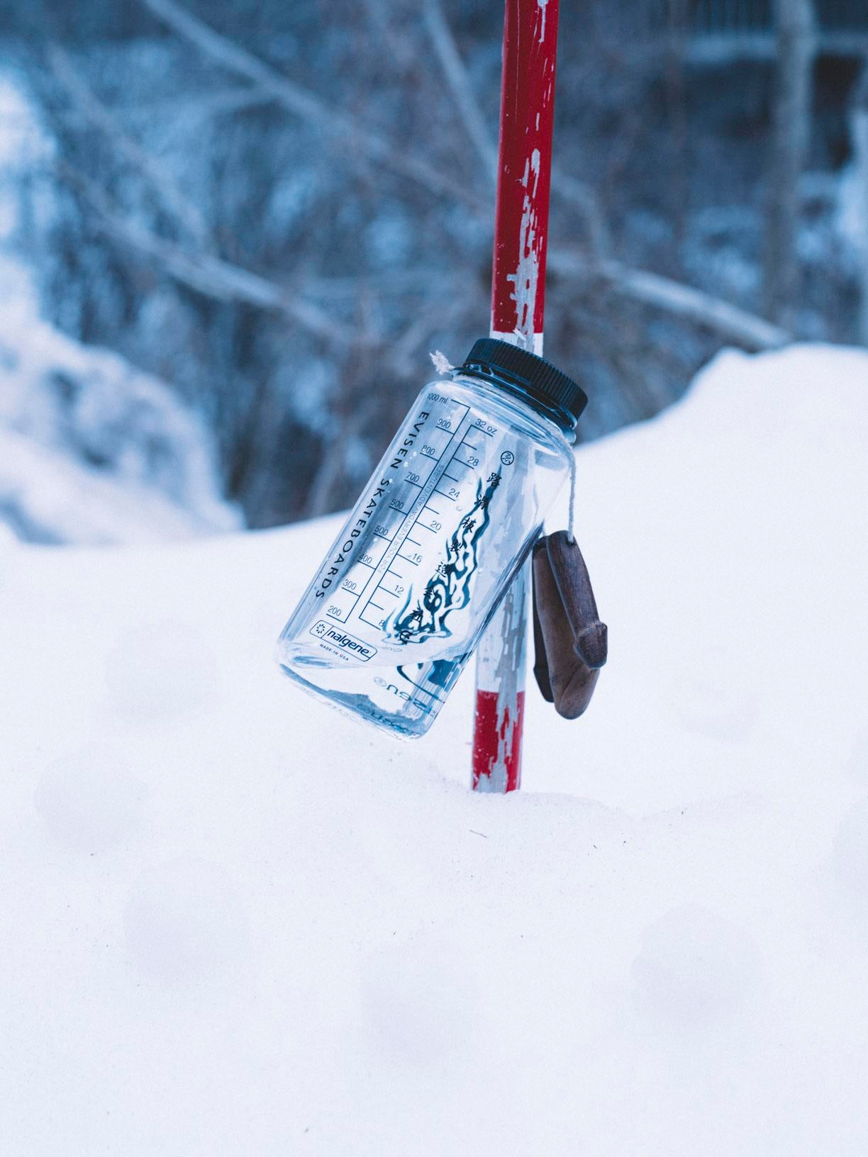 EYE FIRE NALGENE BOTTLE - CLEAR