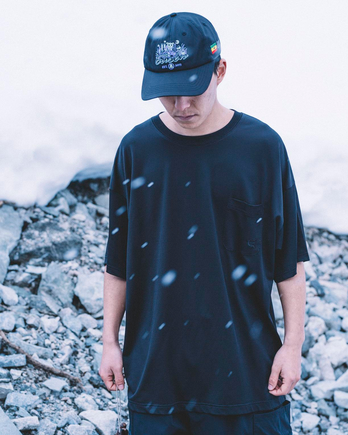 STRETCH FIBER 2.5 TEE - BLACK