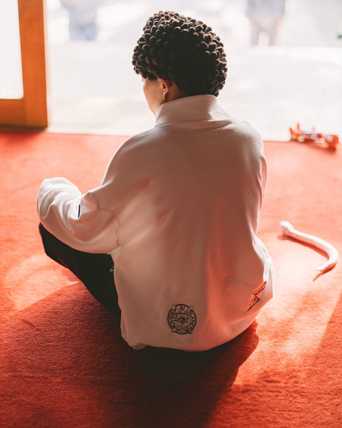 MIND LAND HALF ZIP SWEAT