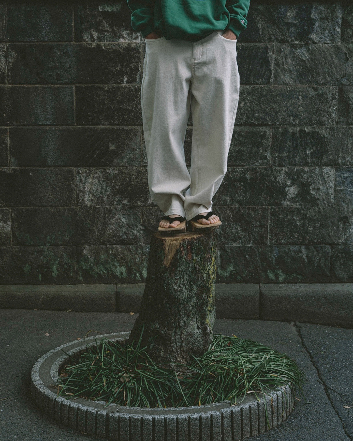ONE-UP JEANS - BLUE