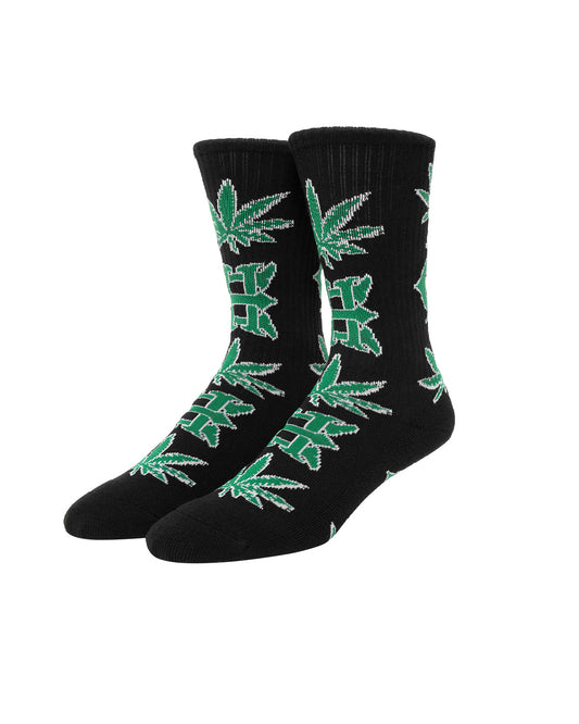 HUF x EVISEN LOGO SOCK - BLACK