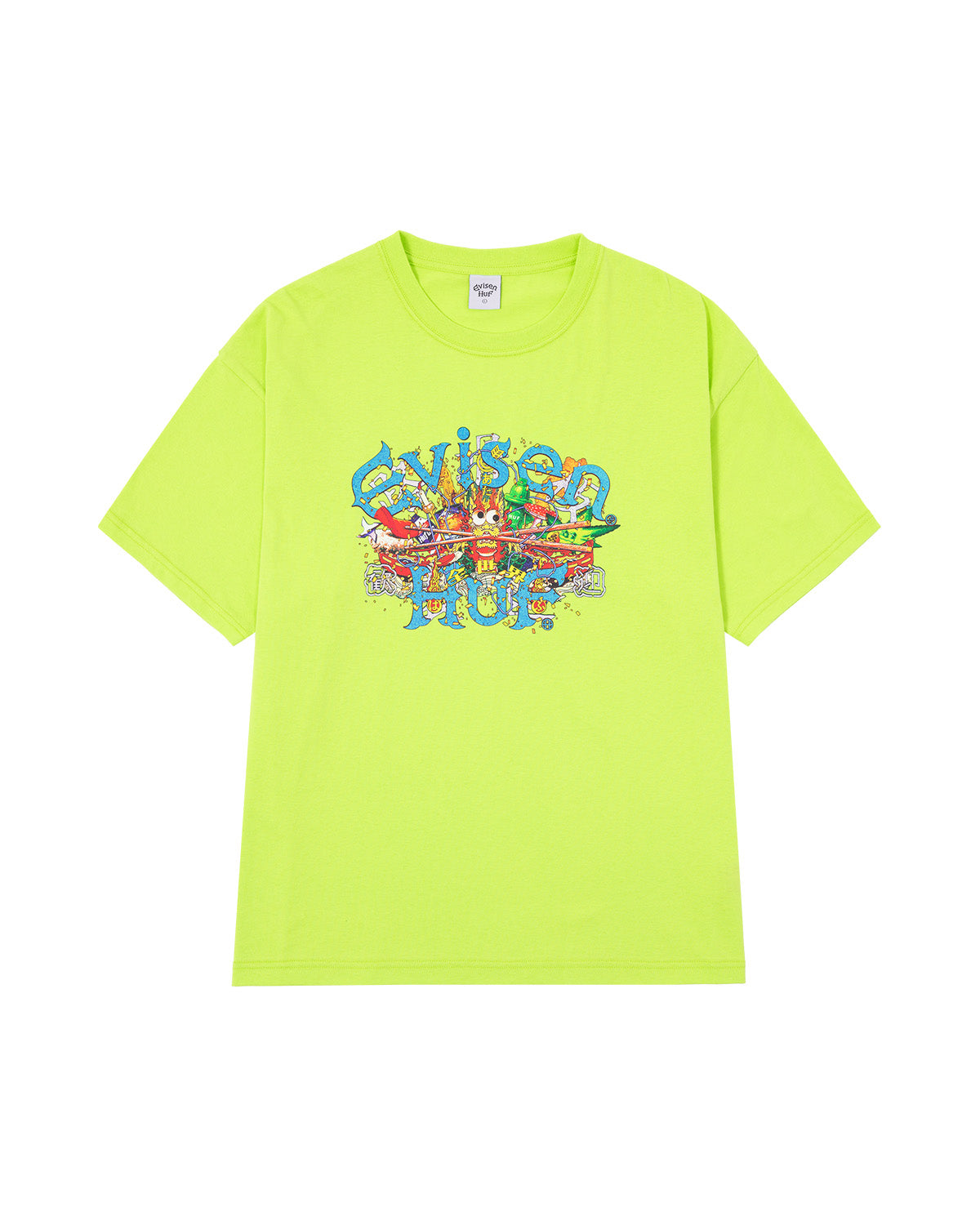 HUF x EVISEN DRAGON S/S TEE - GREEN