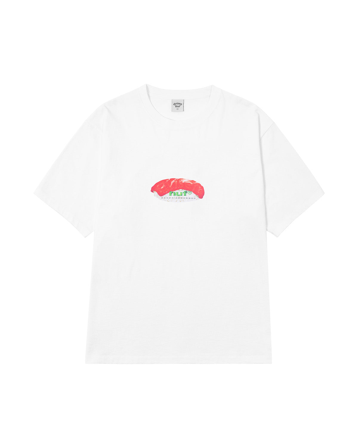 HUF x EVISEN HUF SUSHI S/S TEE - WHITE