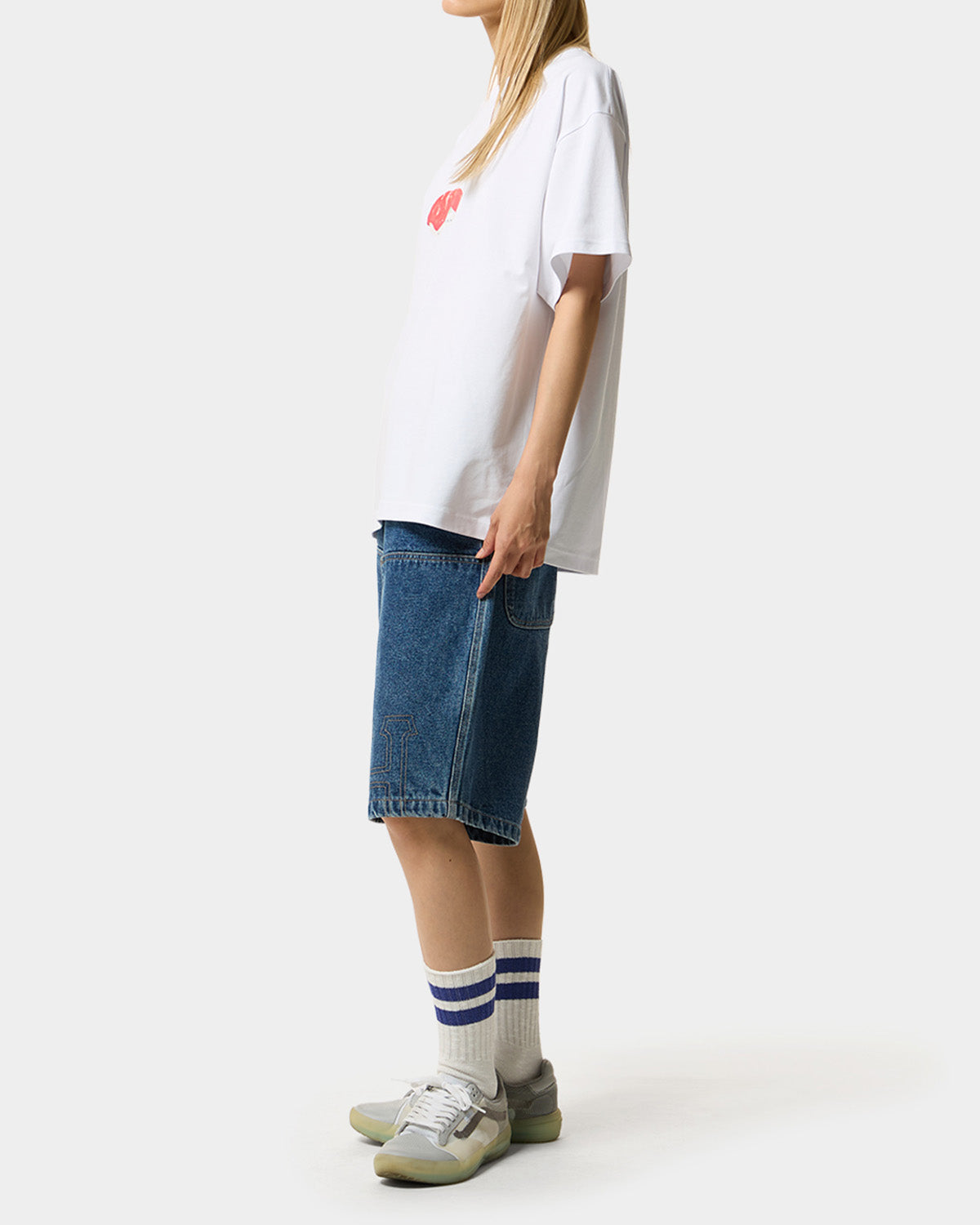 HUF x EVISEN HUF SUSHI S/S TEE - WHITE