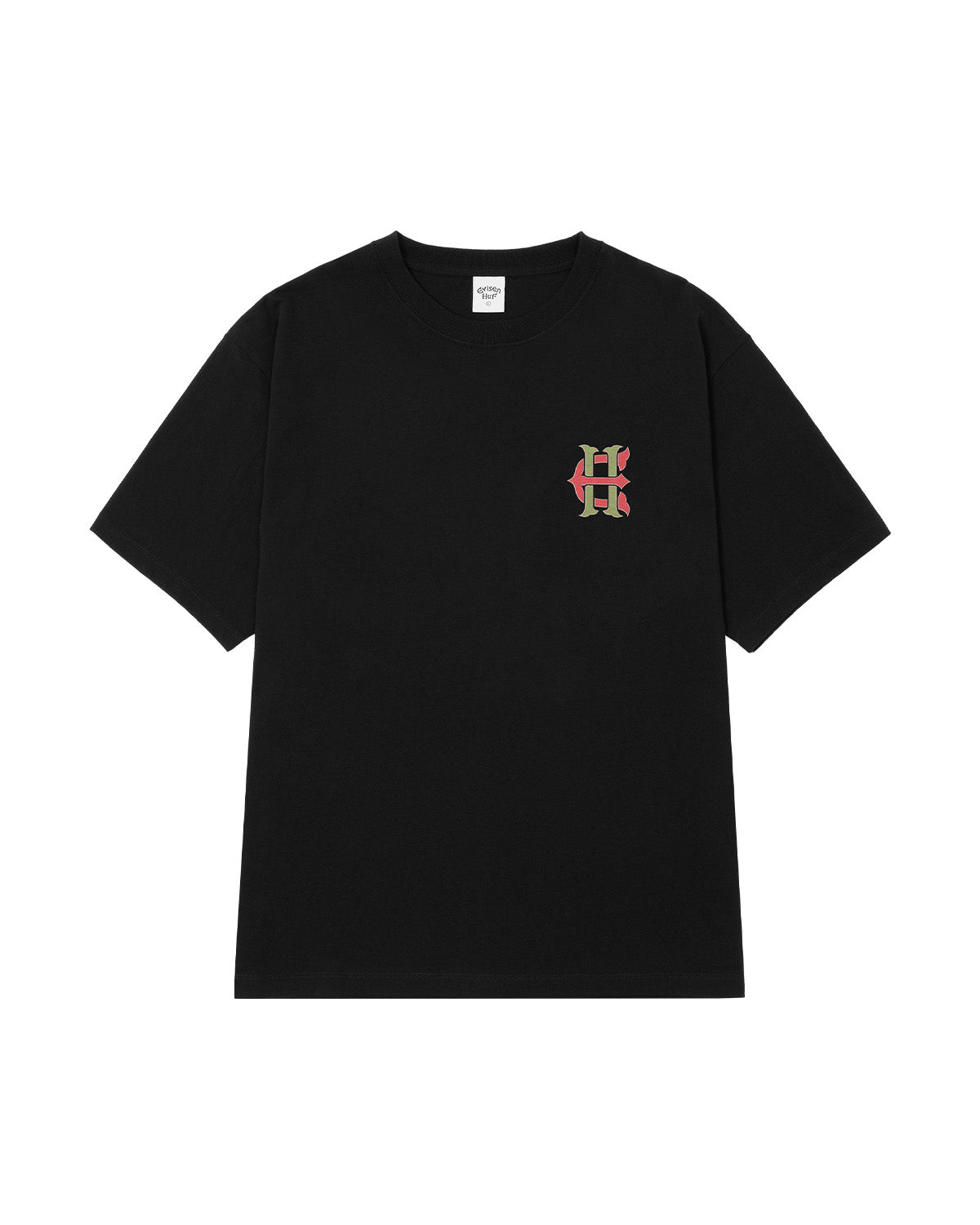 HUF x EVISEN HUF ALLSTAR S/S TEE - BLACK