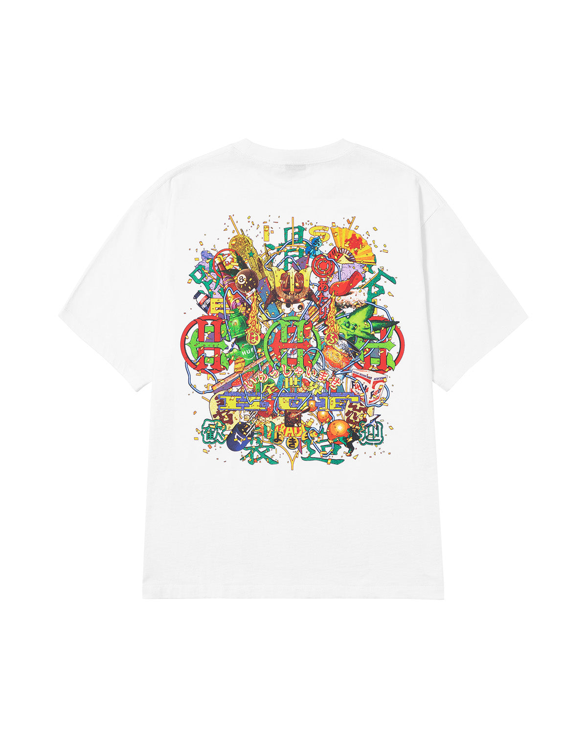 HUF x EVISEN HUF ALLSTAR S/S TEE - WHITE