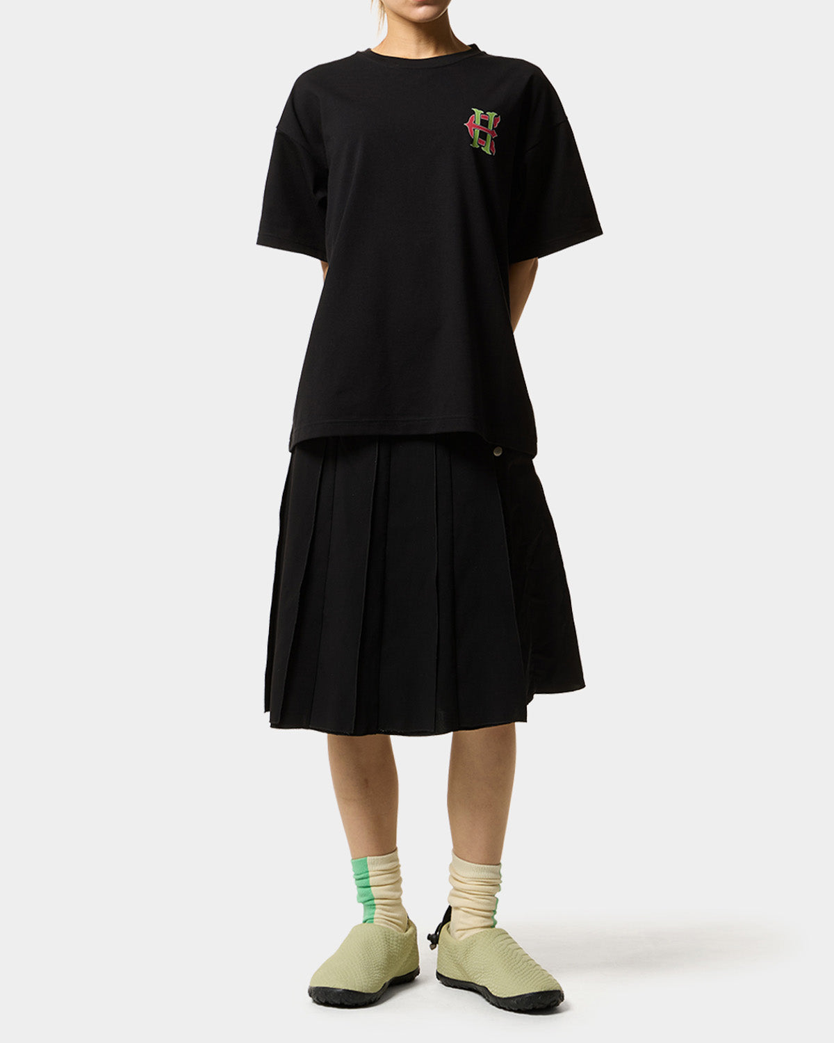 HUF x EVISEN HUF ALLSTAR S/S TEE - BLACK