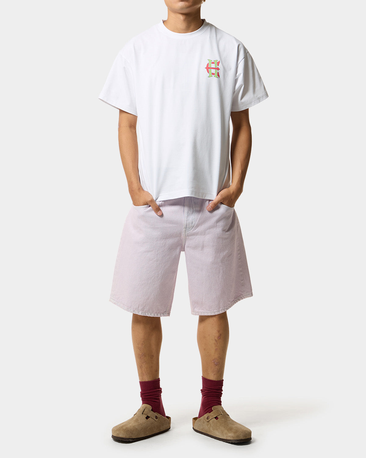 HUF x EVISEN HUF ALLSTAR S/S TEE - PURPLE