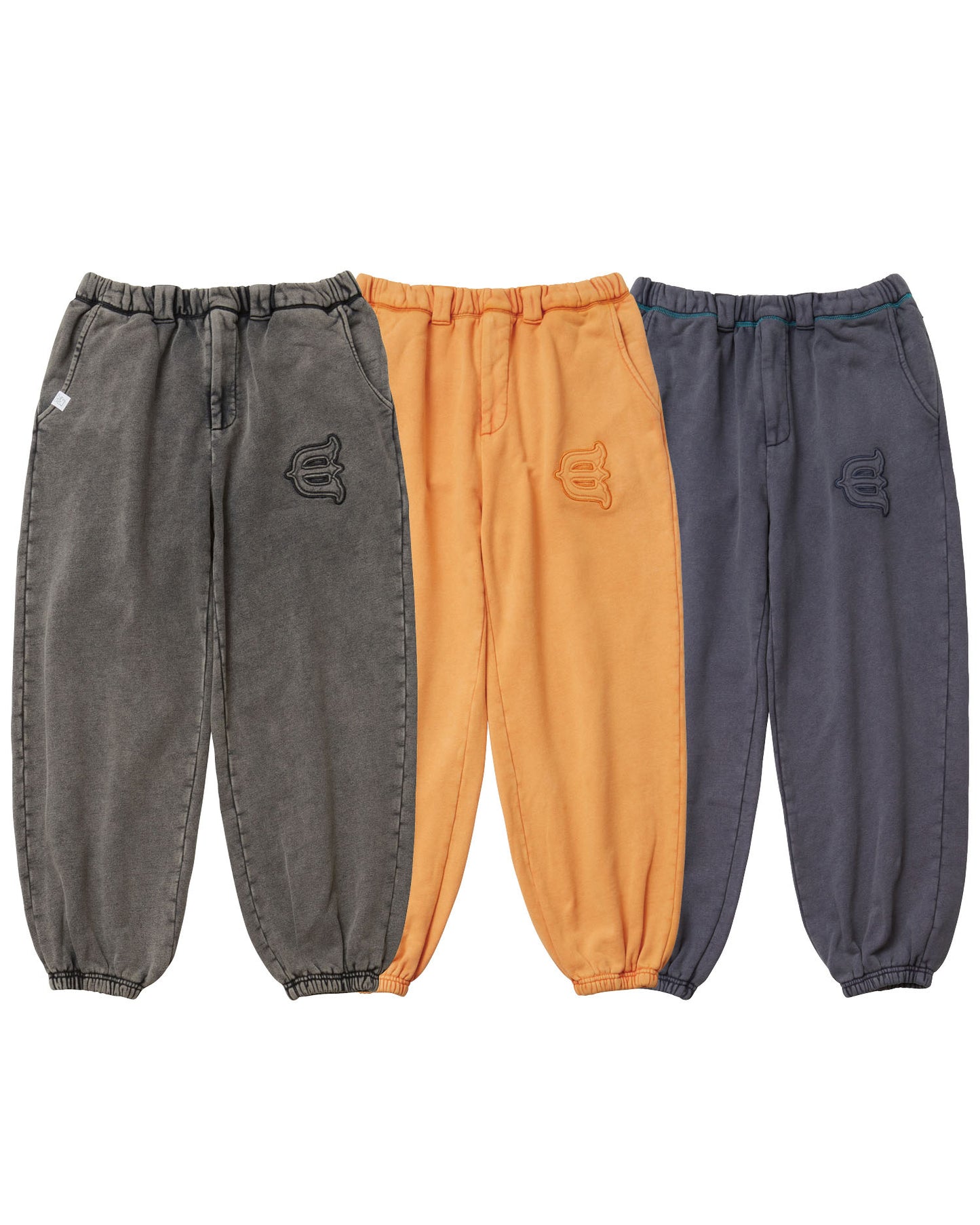 LOGO SWEAT PANTS - MUSTARD