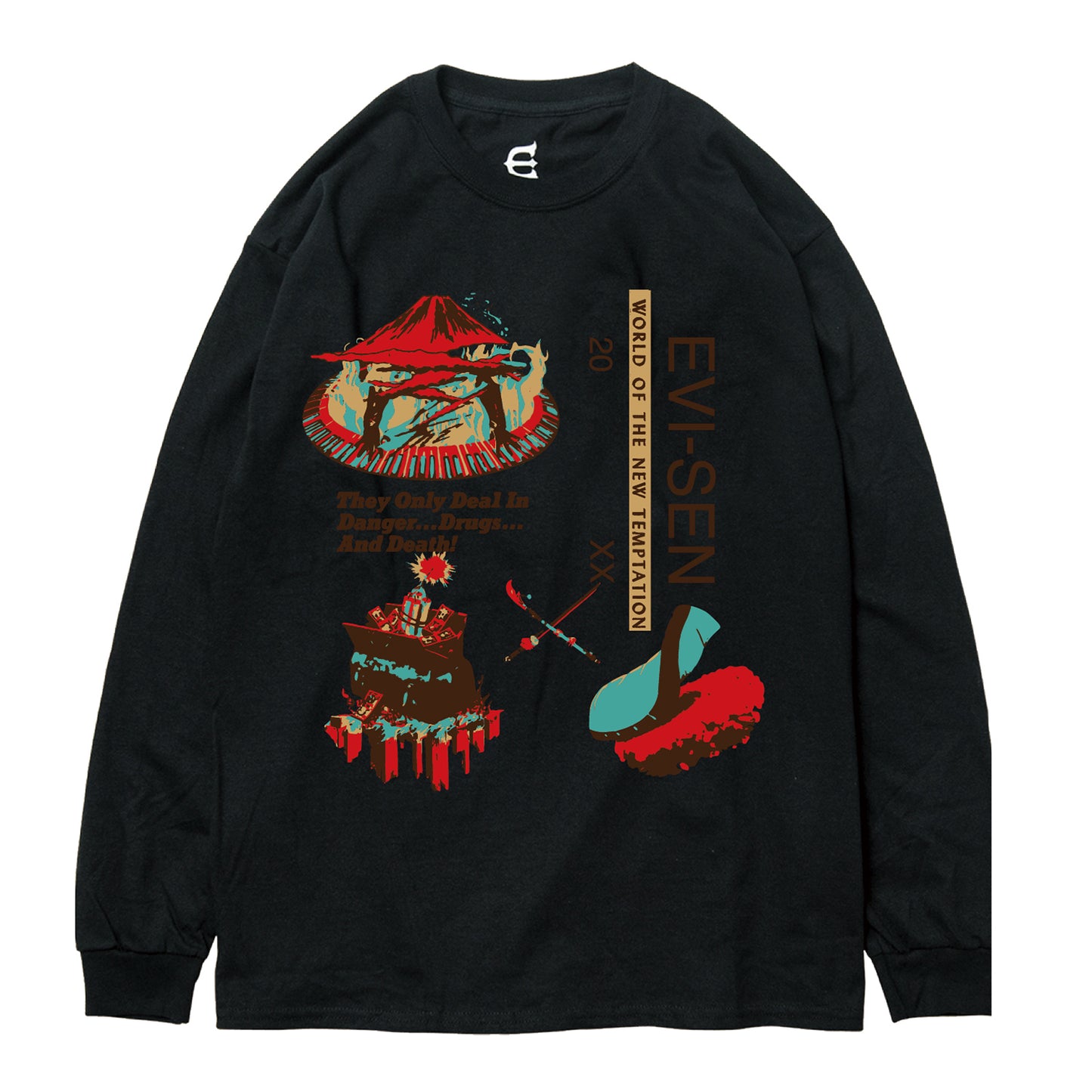 EVISEN SOUVENIR LS - BLACK