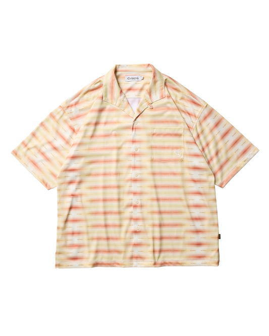 BORDER MESH SHIRT - YELLOW