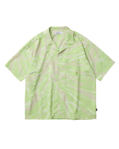 CLASH CAMO SHIRT - PISTACHIO GREEN