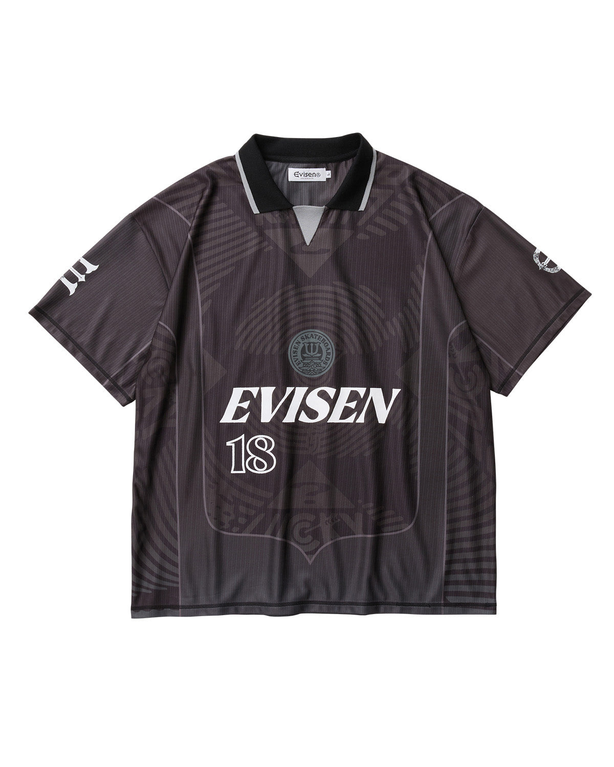 EVI-FC SHIRT -  BLACK
