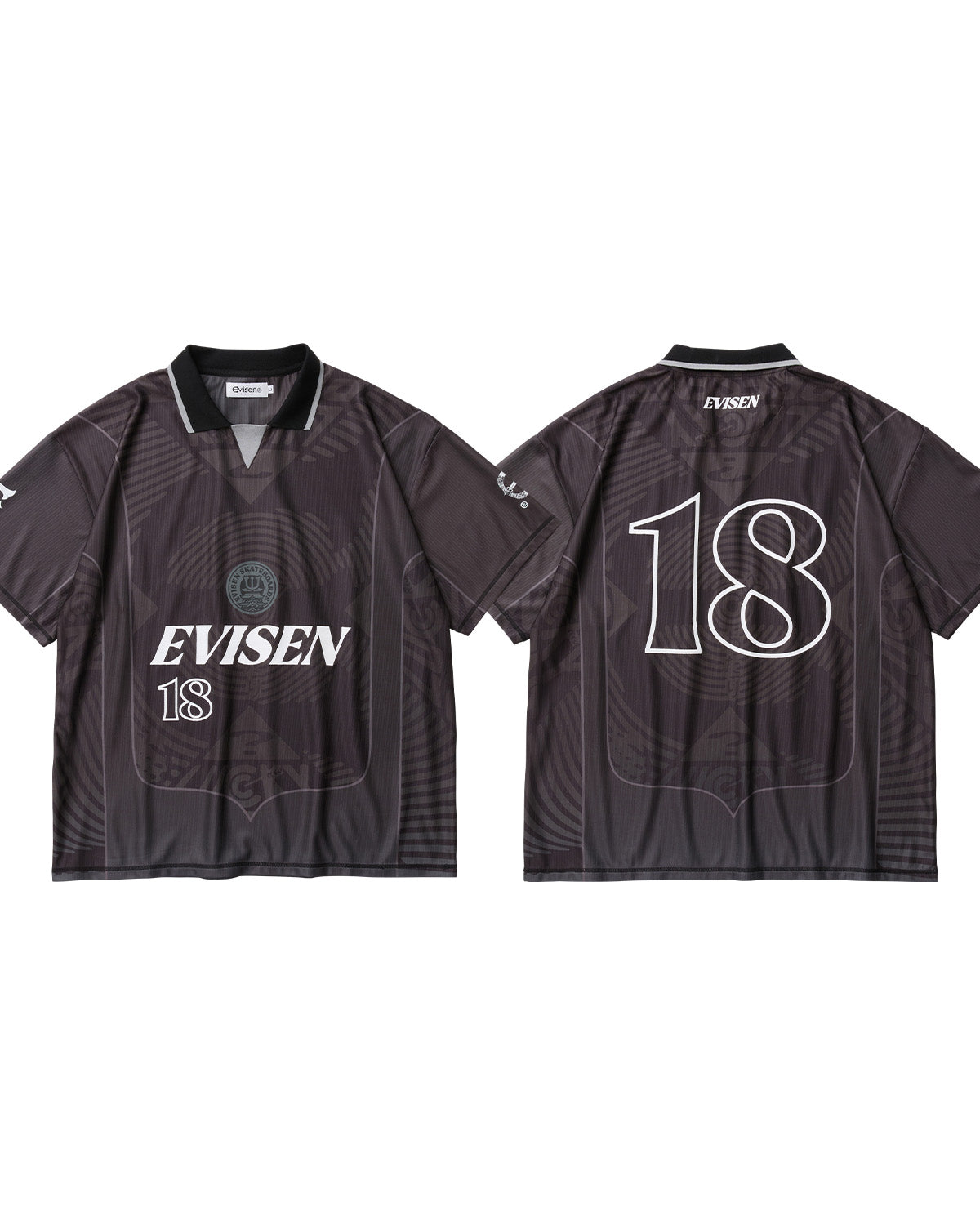 EVI-FC SHIRT -  BLACK