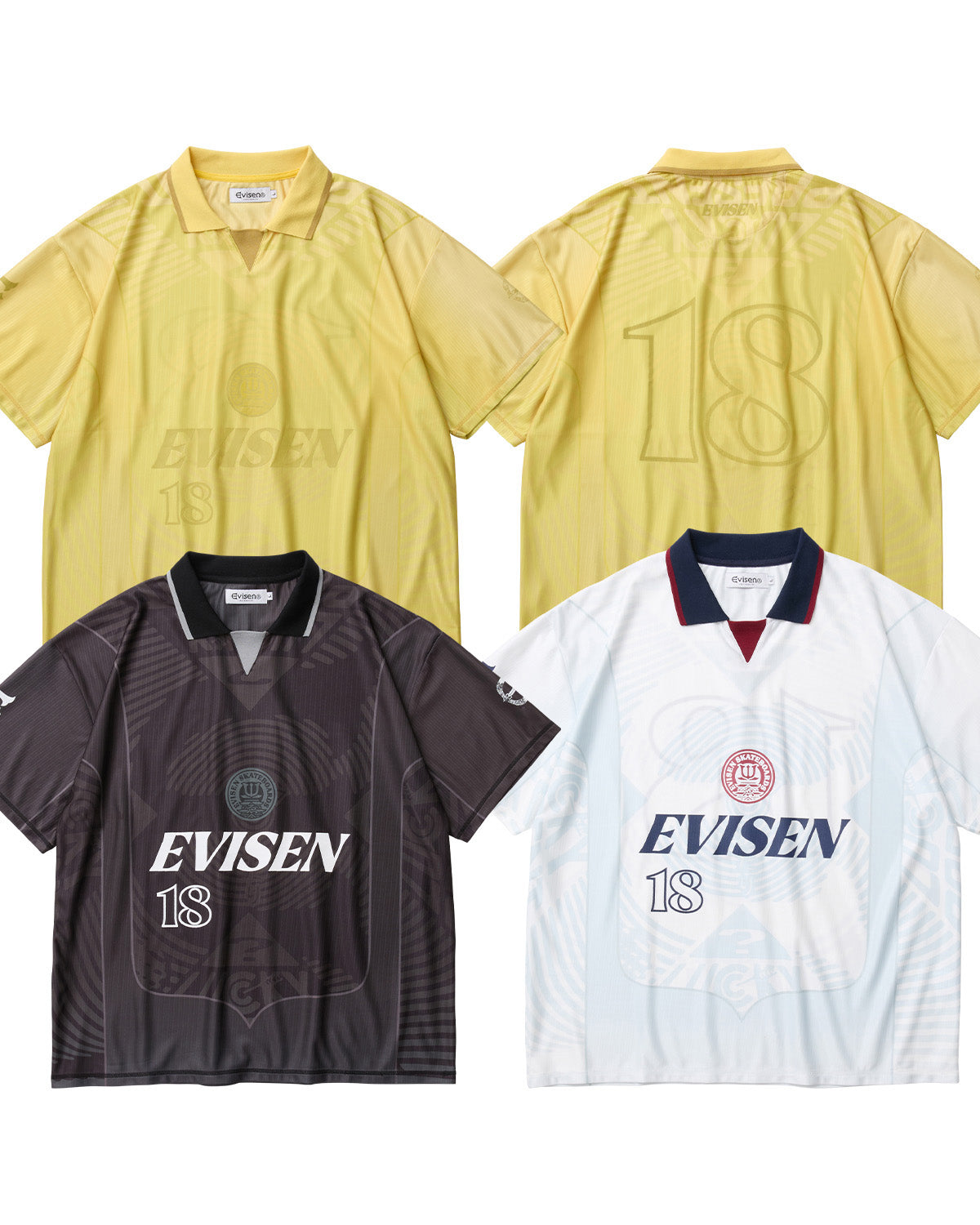EVI-FC SHIRT - YELLOW