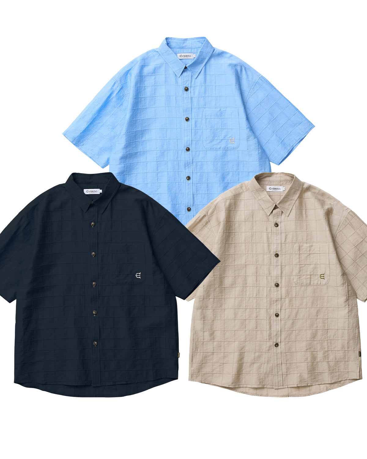 WILLIAM SHIRT THE 8th - BEIGE – Evisen Skateboards ゑ (エビセン