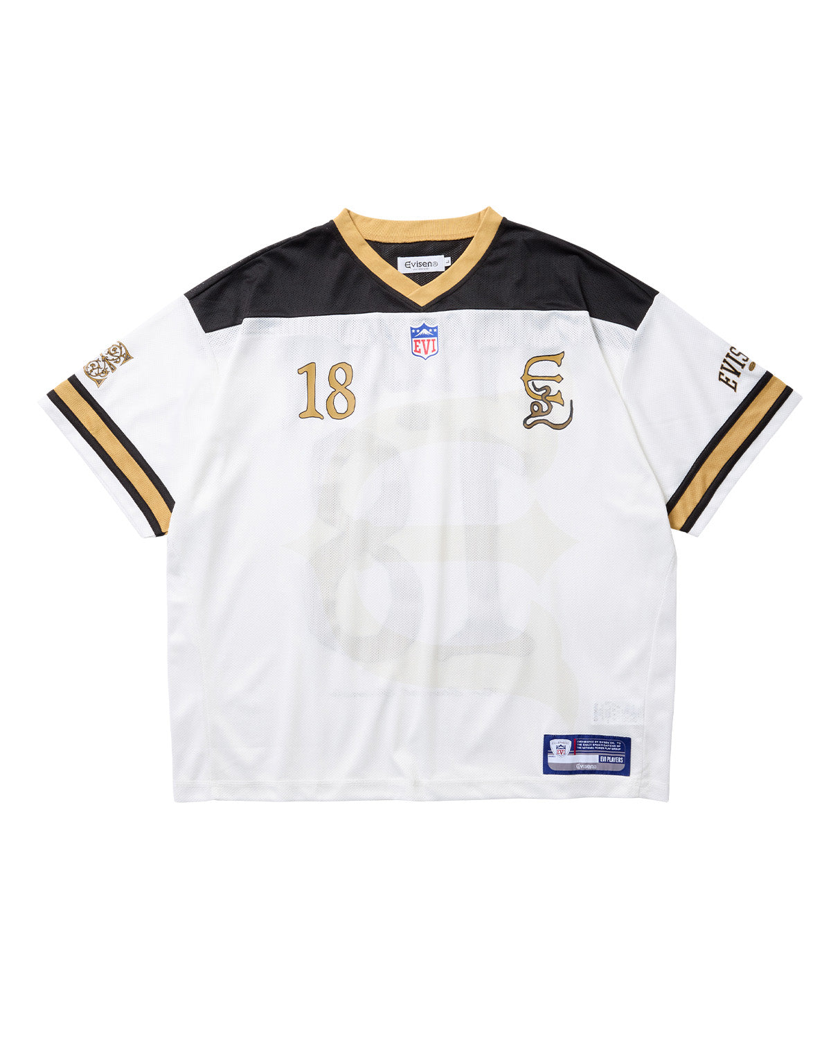 OHAKO ROSTER TEE - WHITE/BLACK