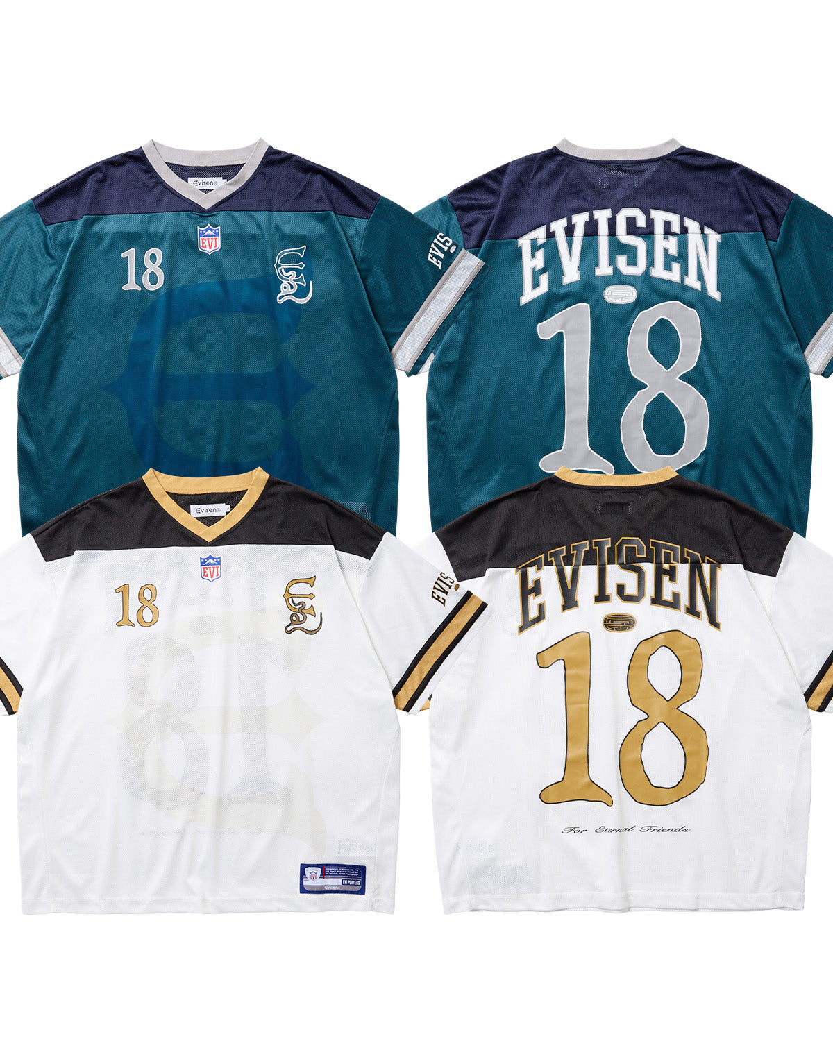 OHAKO ROSTER TEE - GREEN/NAVY