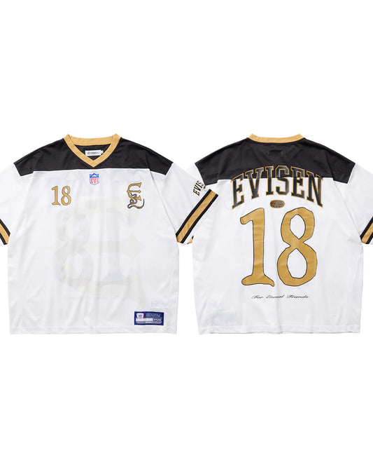 OHAKO ROSTER TEE - WHITE/BLACK
