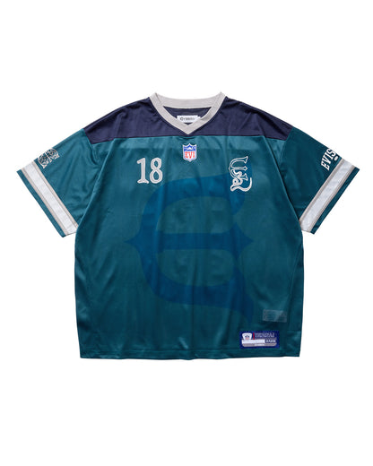 OHAKO ROSTER TEE - GREEN/NAVY