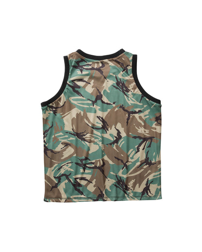 OHAKO CAMO MESH TANK - WHITE / CAMO