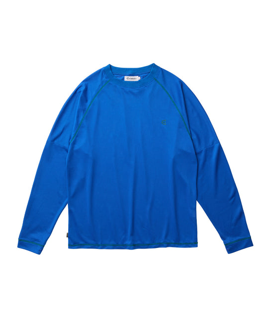 MESH L/S TEE - BLUE