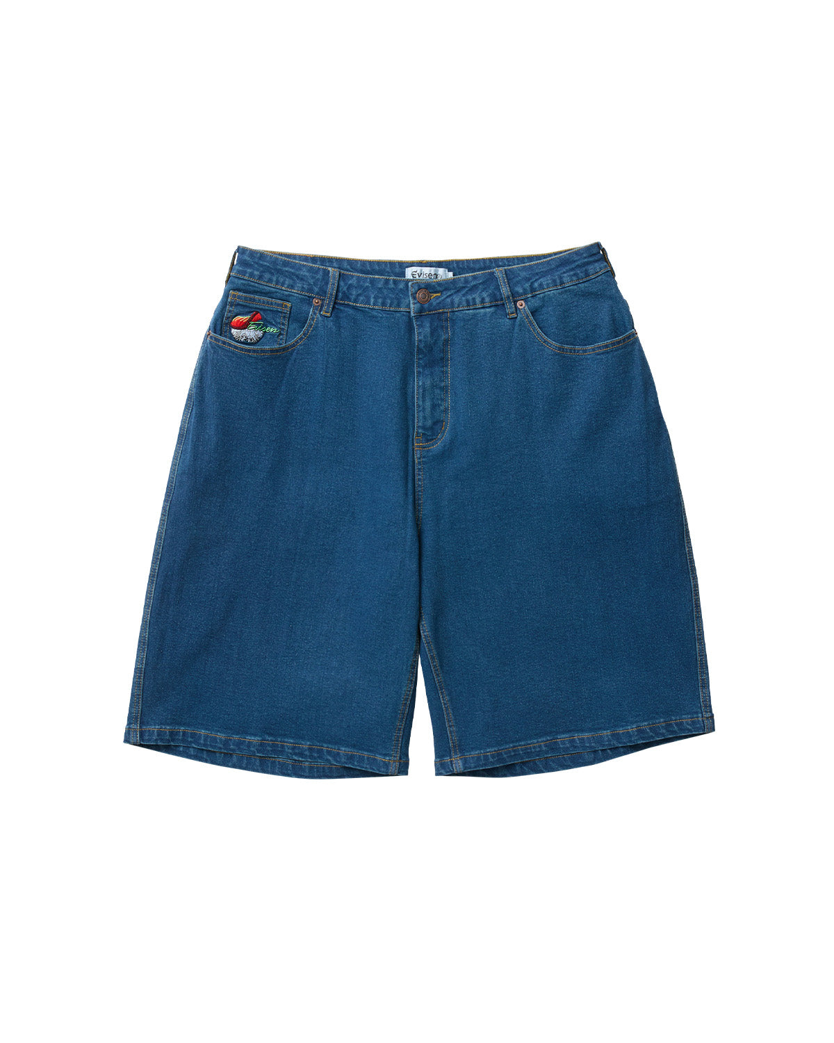 SUSHI DENIM SHORTS - INDIGO
