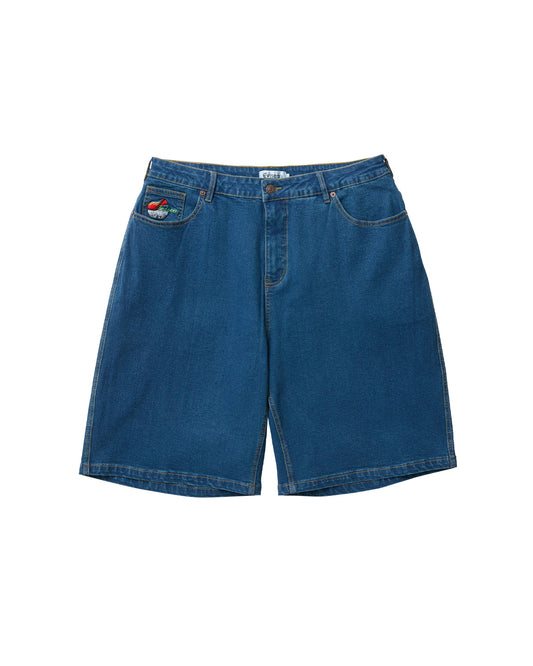 SUSHI DENIM SHORTS - INDIGO