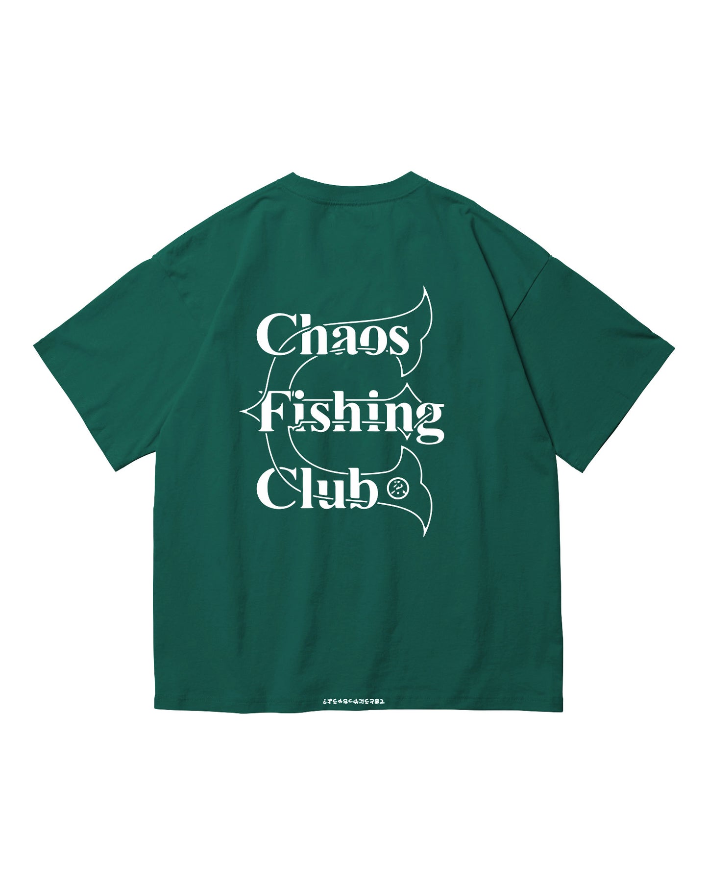 Evisen / Chaos Fishing Club DRY LOGO TEE - FOREST