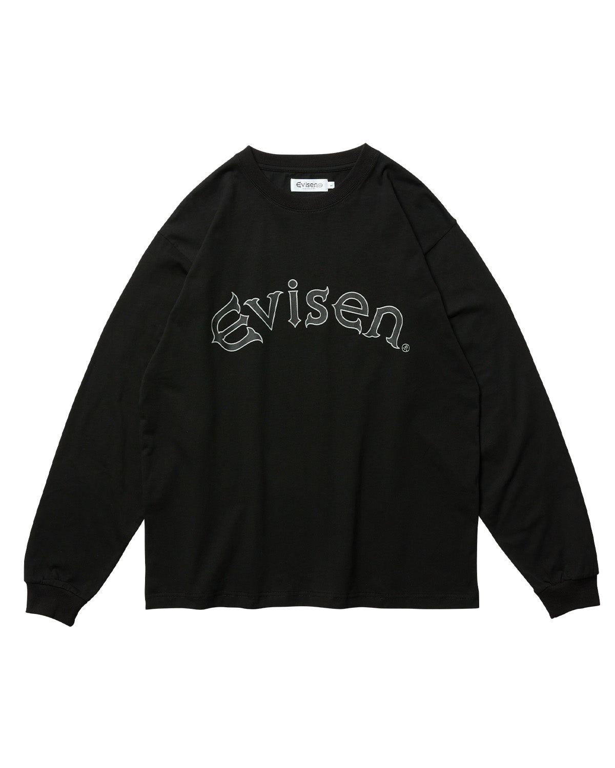 ARCH LOGO LS TEE - BLACK