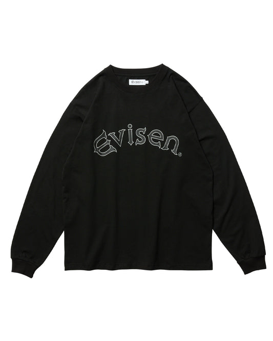 ARCH LOGO LS TEE - BLACK