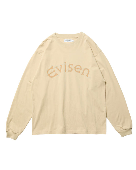 ARCH LOGO LS TEE - ECRU