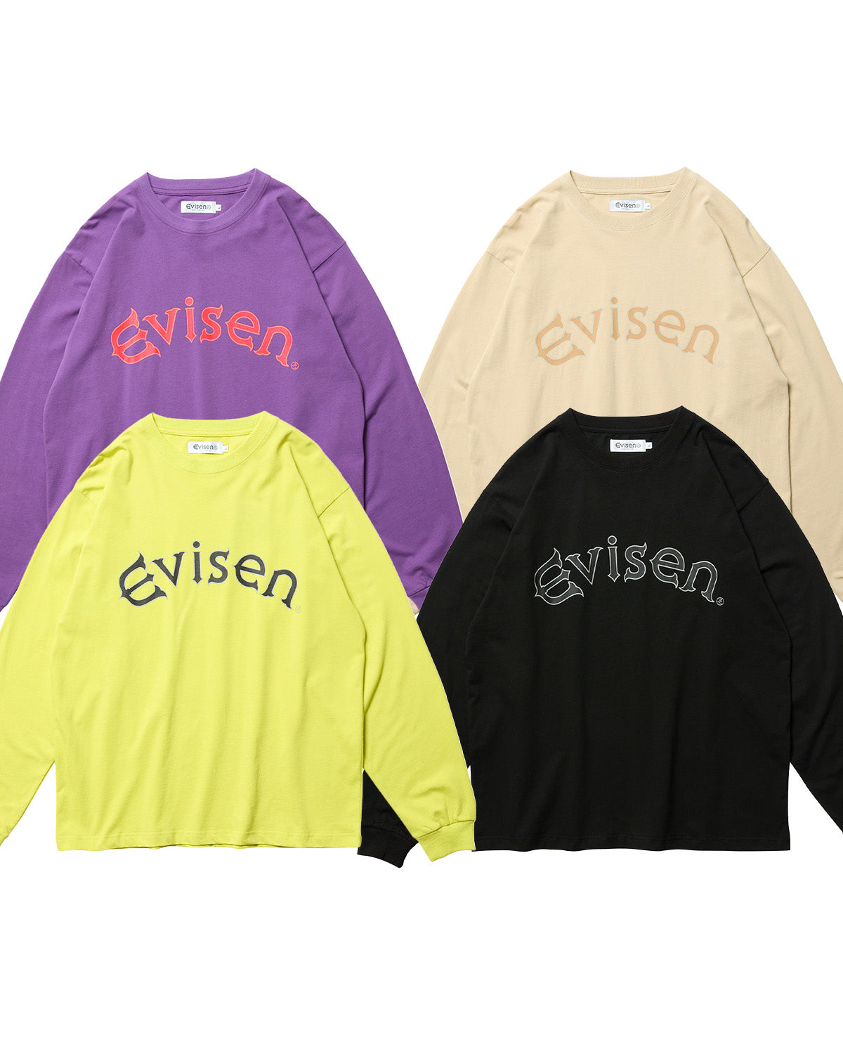 ARCH LOGO LS TEE - PURPLE