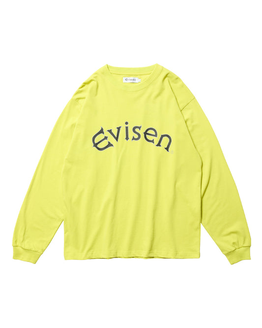 ARCH LOGO LS TEE - YELLOW GREEN