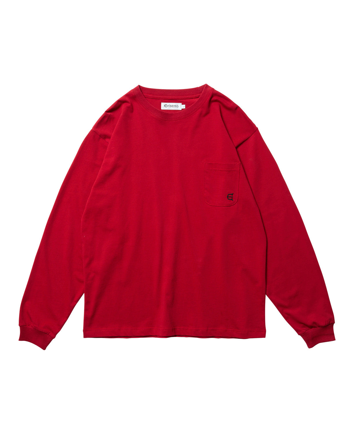 BEST MATCH POCKET LS TEE - RED