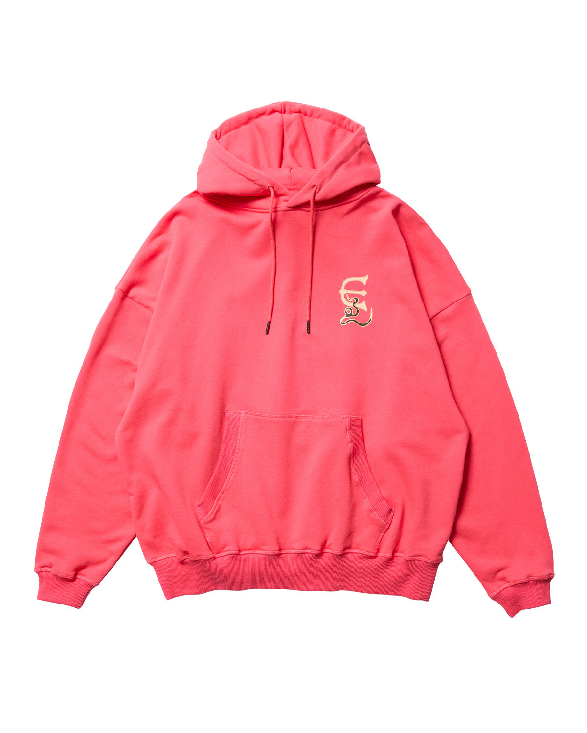 OVERLAND LOGO HOODIE - CORAL